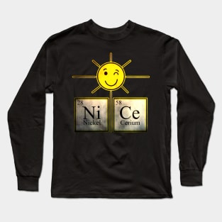 Nice NI Ce Periodic Table of Sunshine Long Sleeve T-Shirt